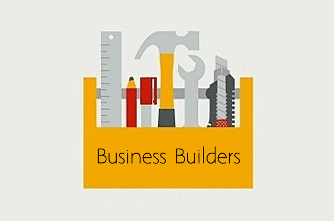 Illustrated tool box: Business Builders